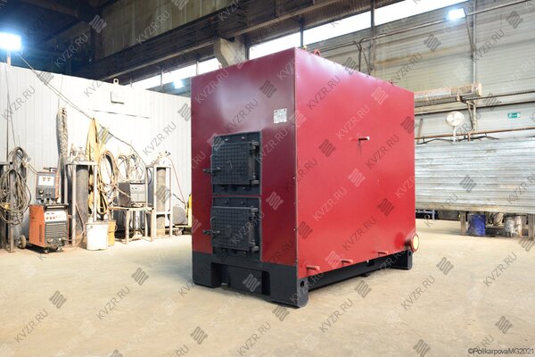 Дровяной котел 350 кВт водогрейный