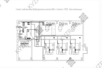 Схема подключения и монтажа водогрейного промышленного котла КВм-1,6 с ТЛПХ