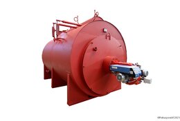 Парогенератор 2500 кг температура 130 С на газе